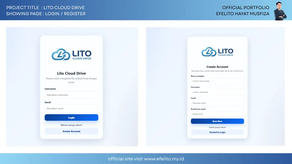 Dokumentasi Lito Cloud Drive 1