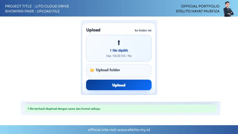 Dokumentasi Lito Cloud Drive 3